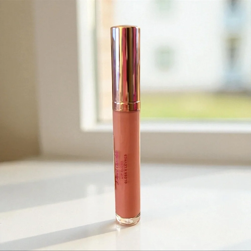 💎 Revolution I Heart Chocolate Lip Gloss - Chocolate Brownie New